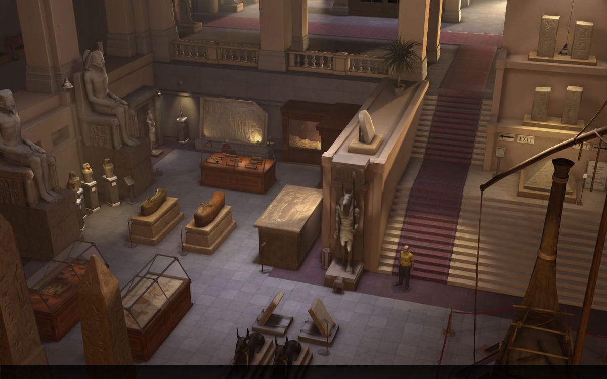 The Raven: Legacy of a Master Thief (Windows) screenshot: Exploring the museum.