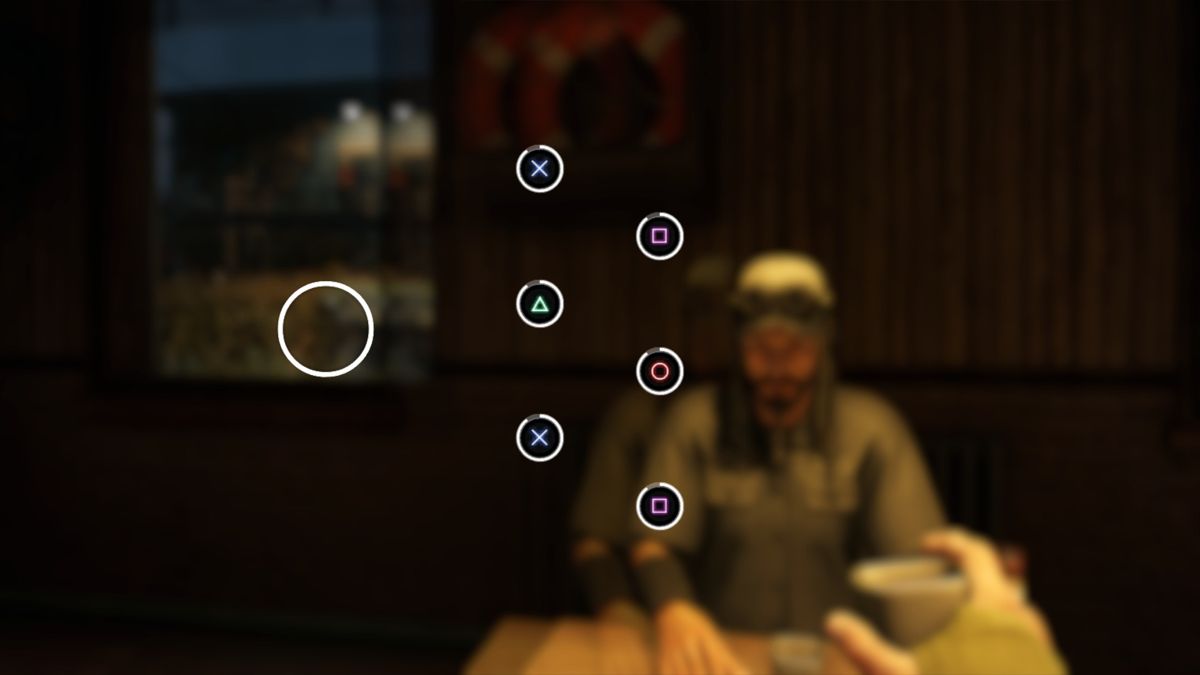 Watch_Dogs (PlayStation 4) screenshot: Mini-game to shake off getting drunk.
