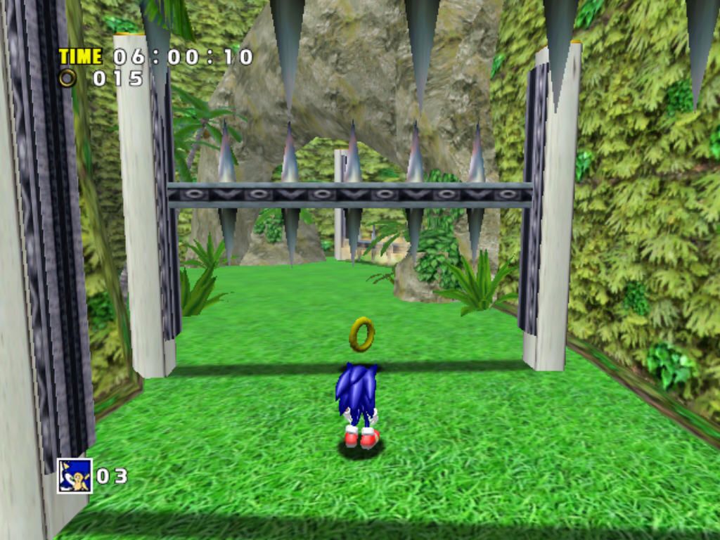 Sonic Adventure DX (Director's Cut) (Windows) screenshot: Spikes