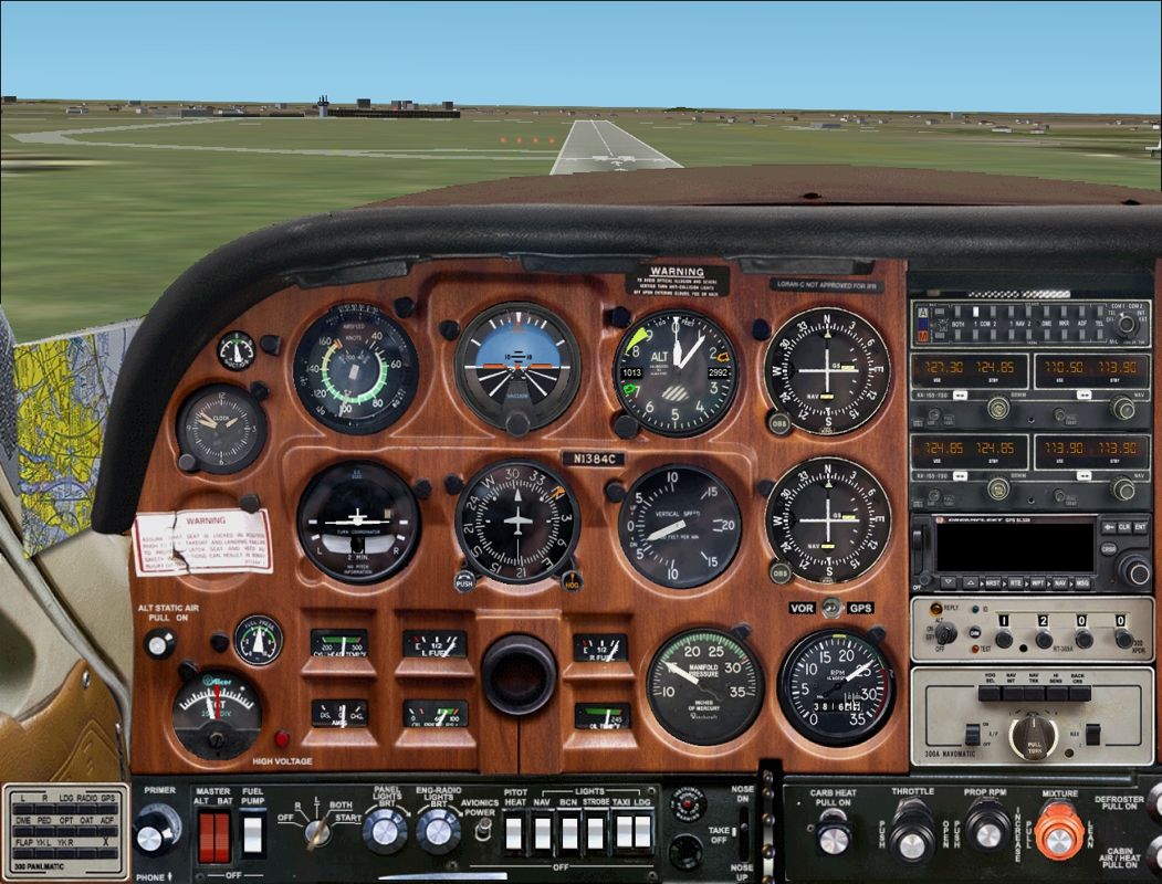 Greatest Airplanes: Cardinal! (Windows) screenshot: Too fast, still high...I can see a long roll-out coming up.