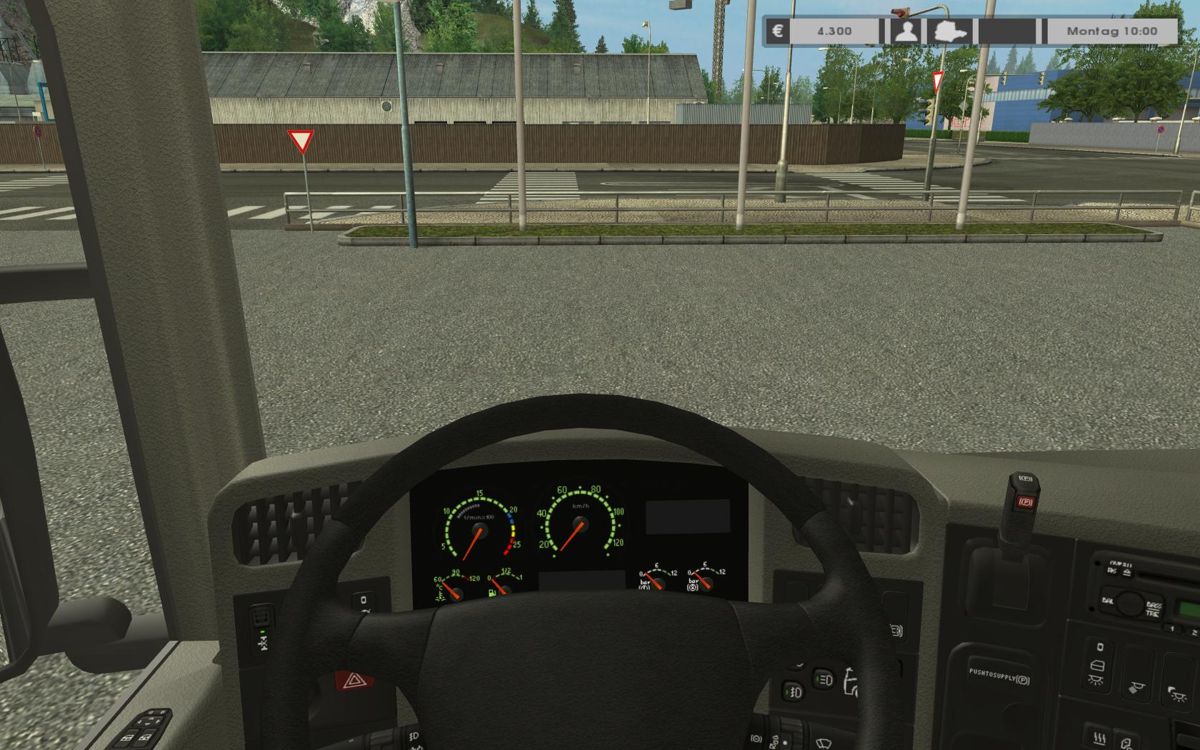 Euro Truck Simulator: Gold Edition (Windows) screenshot: first Day