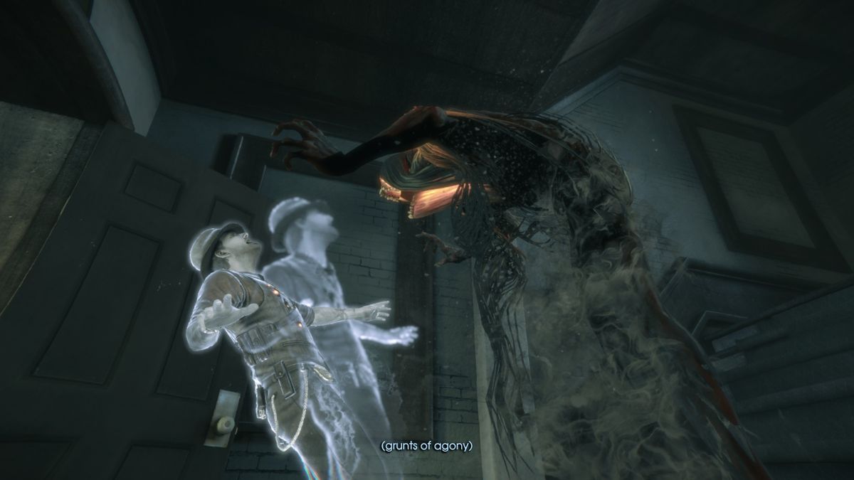 Murdered: Soul Suspect (PlayStation 4) screenshot: Watch out for demons, they can suck your soul.