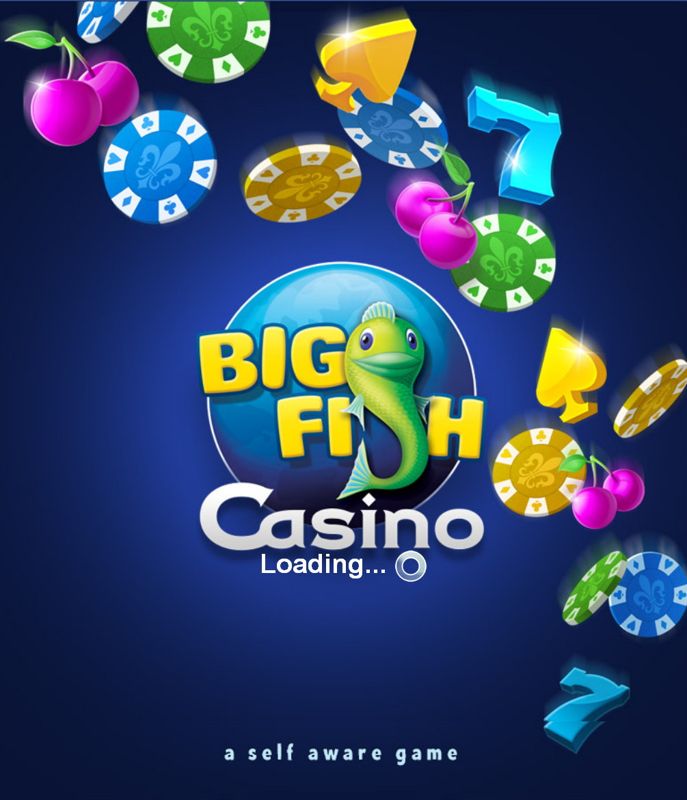 Big Fish Casino (Browser) screenshot: Loading screen