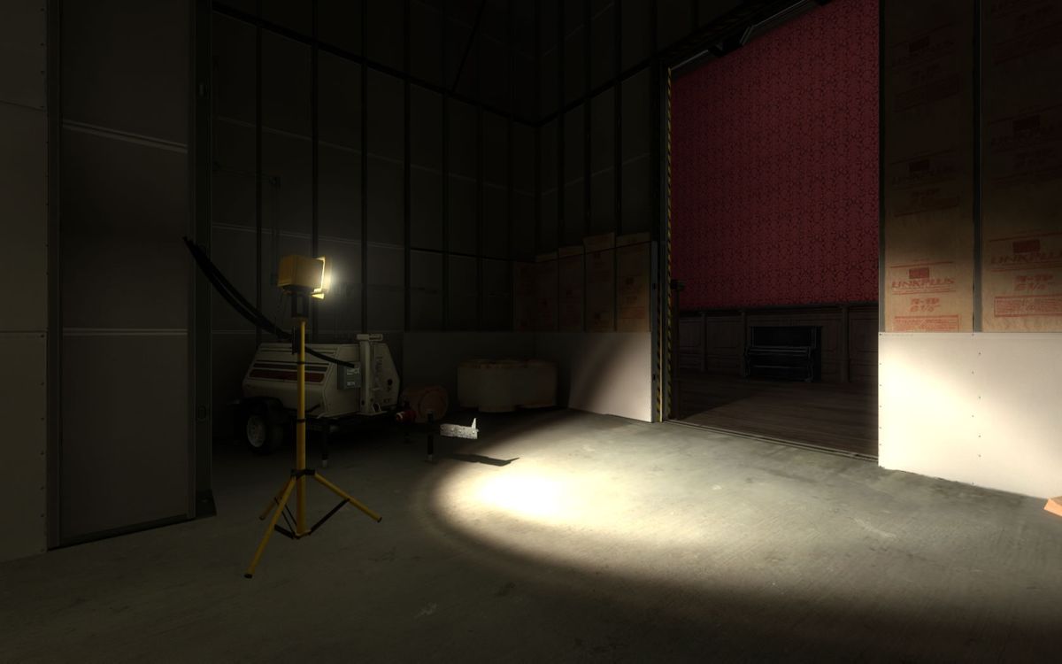 The Stanley Parable (Windows) screenshot: Moving to another area.