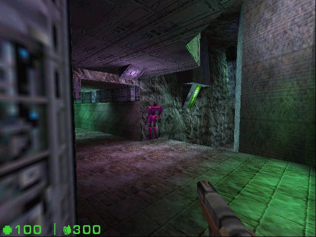 Kingsborn (Windows) screenshot: Purple robot
