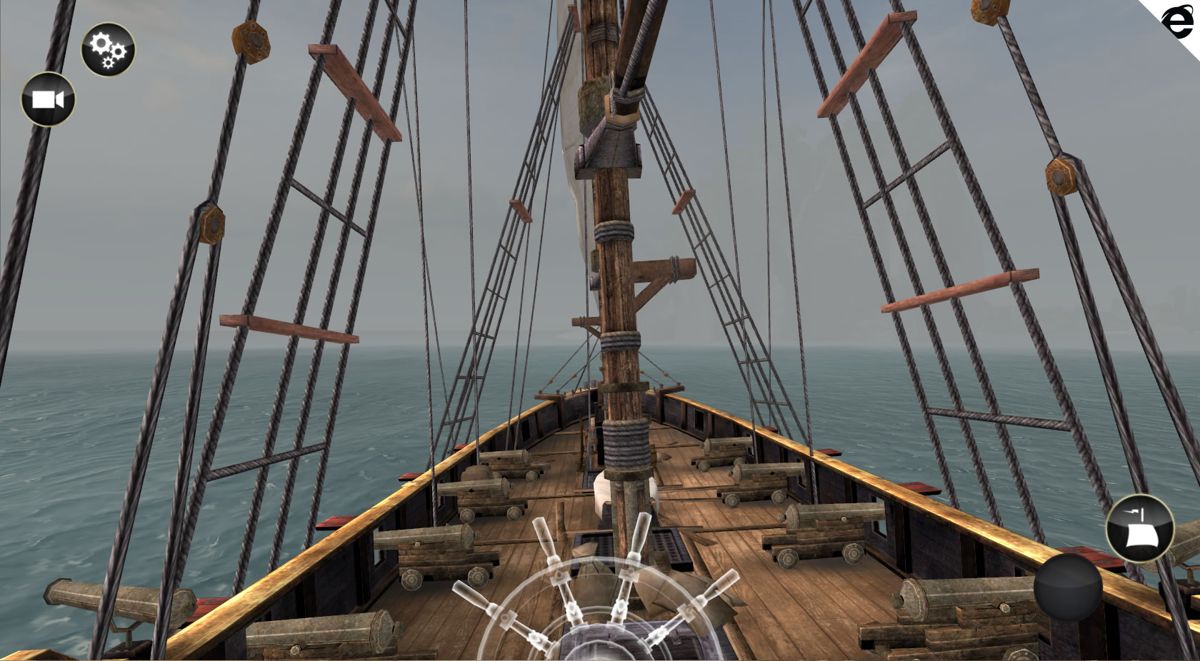 Assassin's Creed: Pirates (Browser) screenshot: Foggy weather