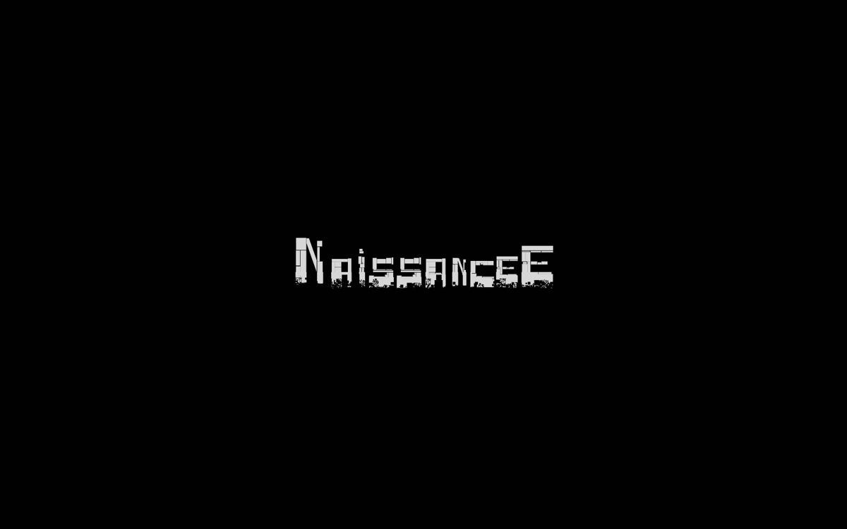 NaissanceE (Windows) screenshot: Title screen