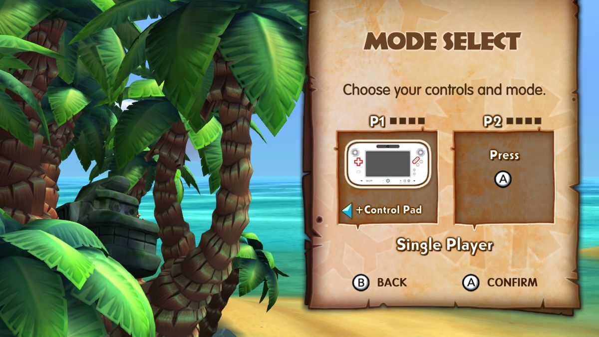 Screenshot of Donkey Kong Country Tropical Freeze (Wii U, 2014