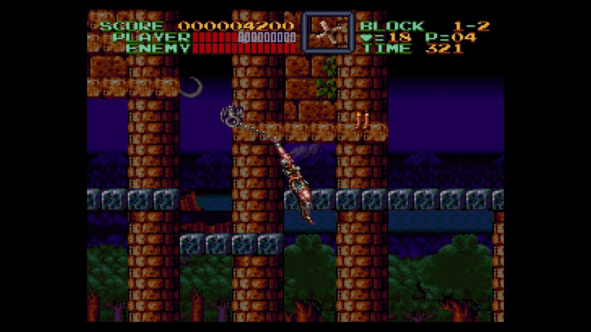 Screenshot of Super Castlevania IV (Wii U, 1991) - MobyGames