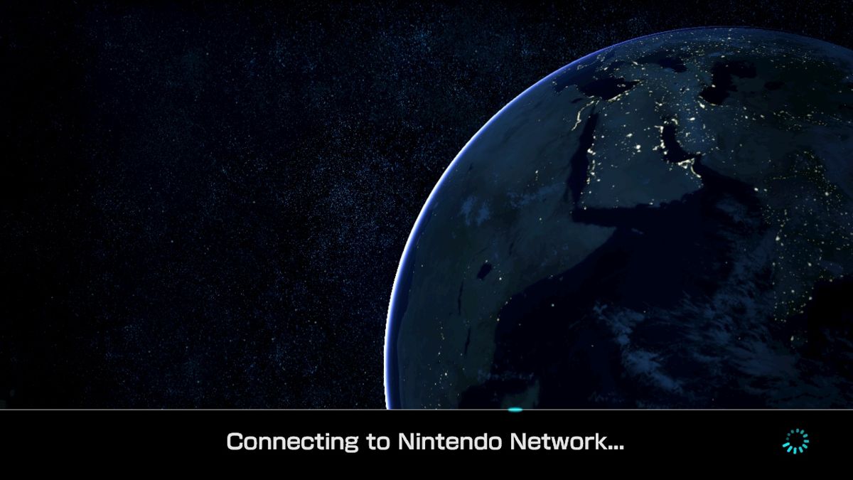 Mario Kart 8 (Wii U) screenshot: Connecting to Online Multiplayer
