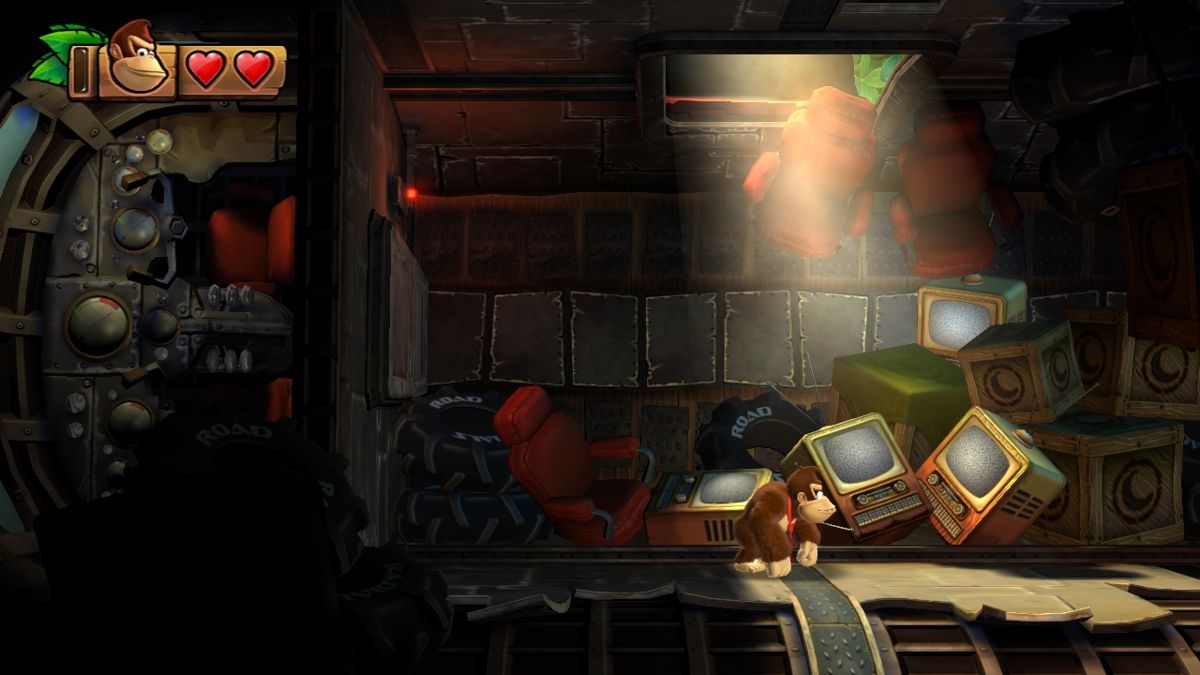 Donkey Kong Country: Tropical Freeze (Wii U) screenshot: Cool secret room