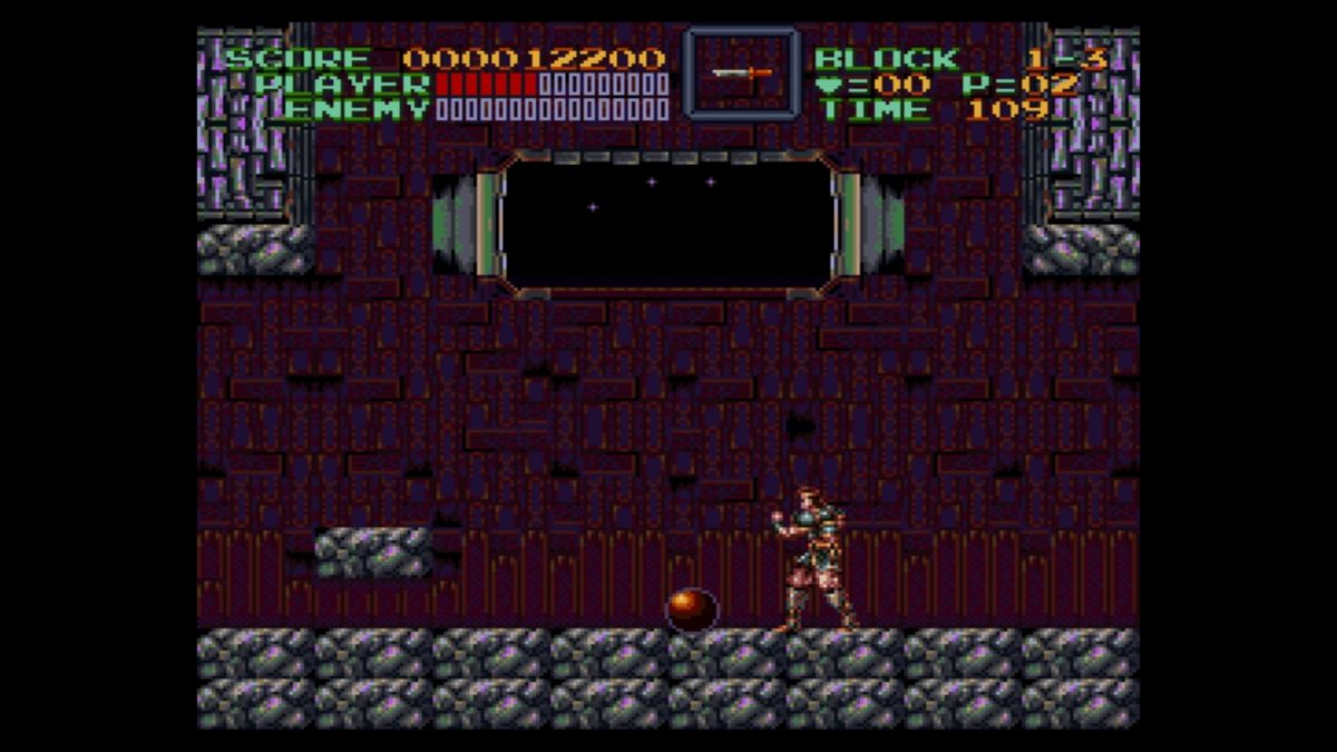 Super Castlevania IV (Wii U) screenshot: Defeated!