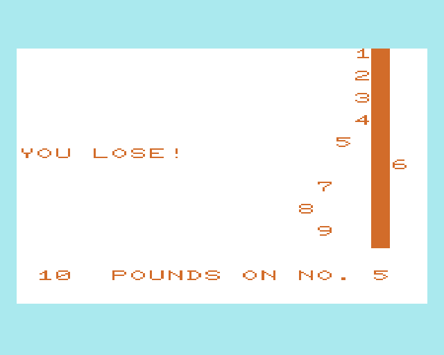 Cassette 50 (VIC-20) screenshot: Derby Dash