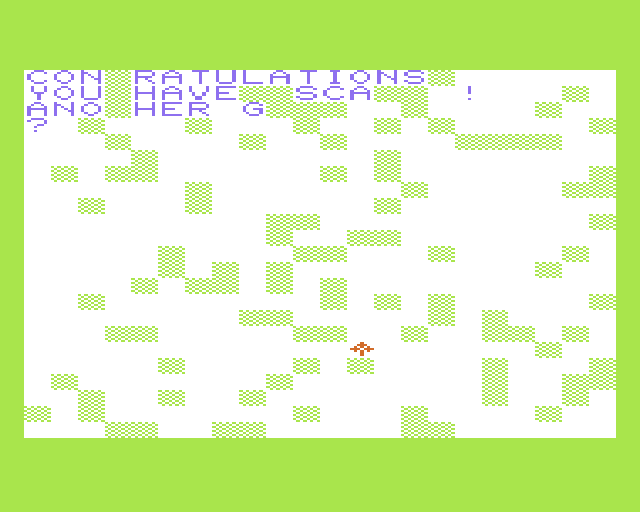 Cassette 50 (VIC-20) screenshot: Grid Racer