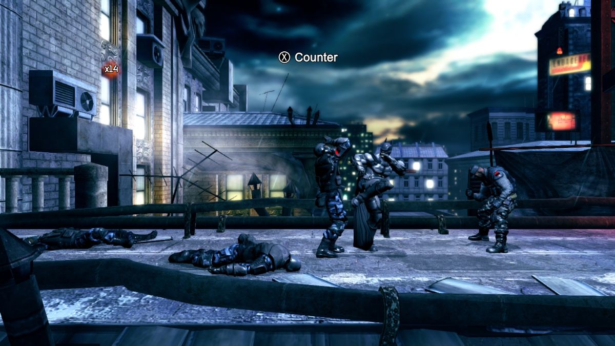 Screenshot of Batman: Arkham Origins - Blackgate: Deluxe Edition (Wii U,  2014) - MobyGames