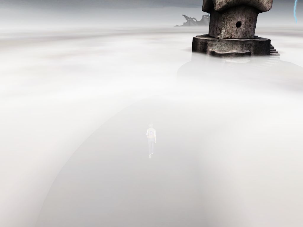 Uru: The Path of the Shell (Windows) screenshot: Time change - the path to tower