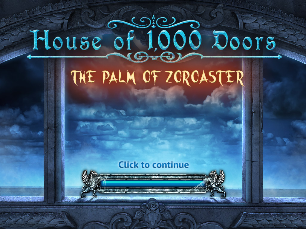 House of 1000 Doors: The Palm of Zoroaster (Windows) screenshot: Loading screen