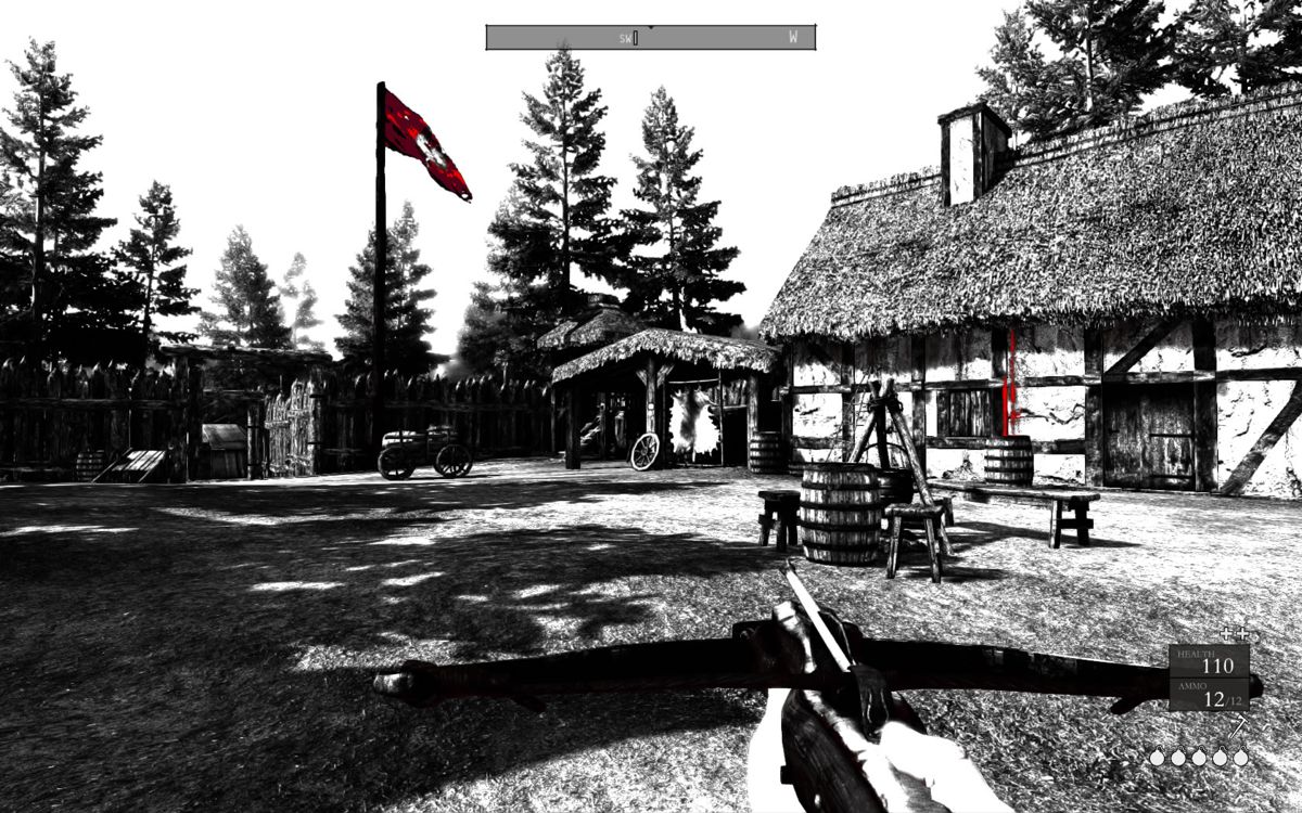 Betrayer (Windows) screenshot: One of the final forts