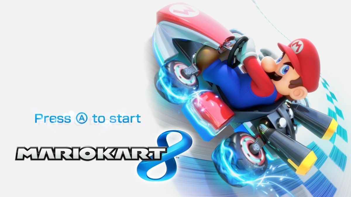 Mario Kart 8 (Wii U) screenshot: Title Screen