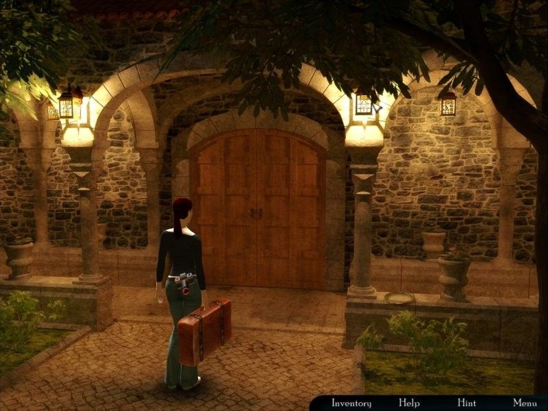 Hotel (Windows) screenshot: Entering the castle