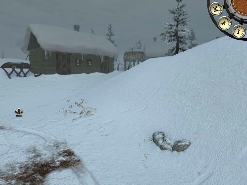 AGON: Episode 2 - Adventures in Lapland (Windows) screenshot: A village