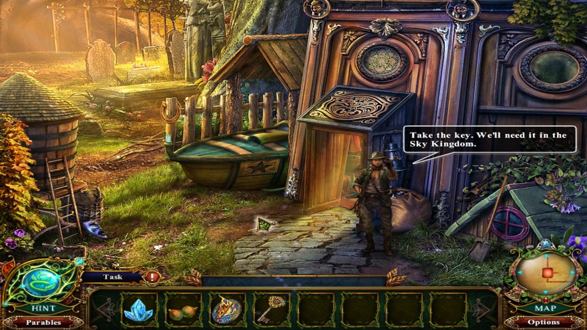 Dark Parables: Jack and the Sky Kingdom (Windows) screenshot: Jack's cottage