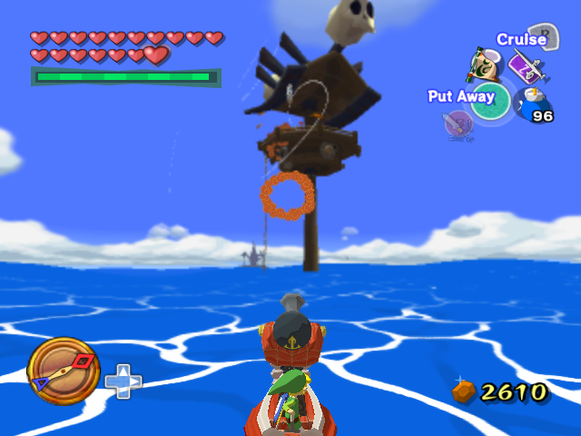 Screenshot of The Legend of Zelda: The Wind Waker (GameCube, 2002) -  MobyGames