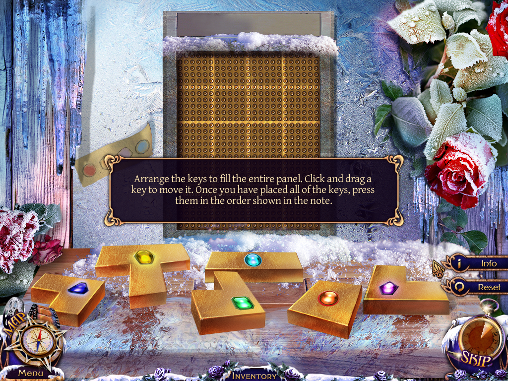 Mystery Trackers: Four Aces (Windows) screenshot: OK, now to do this puzzle.