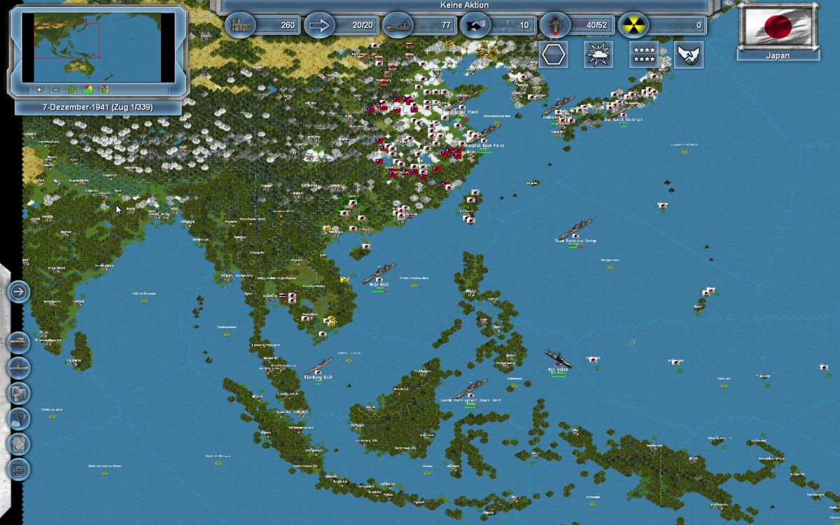 Storm over the Pacific (Windows) screenshot: war in the pacific