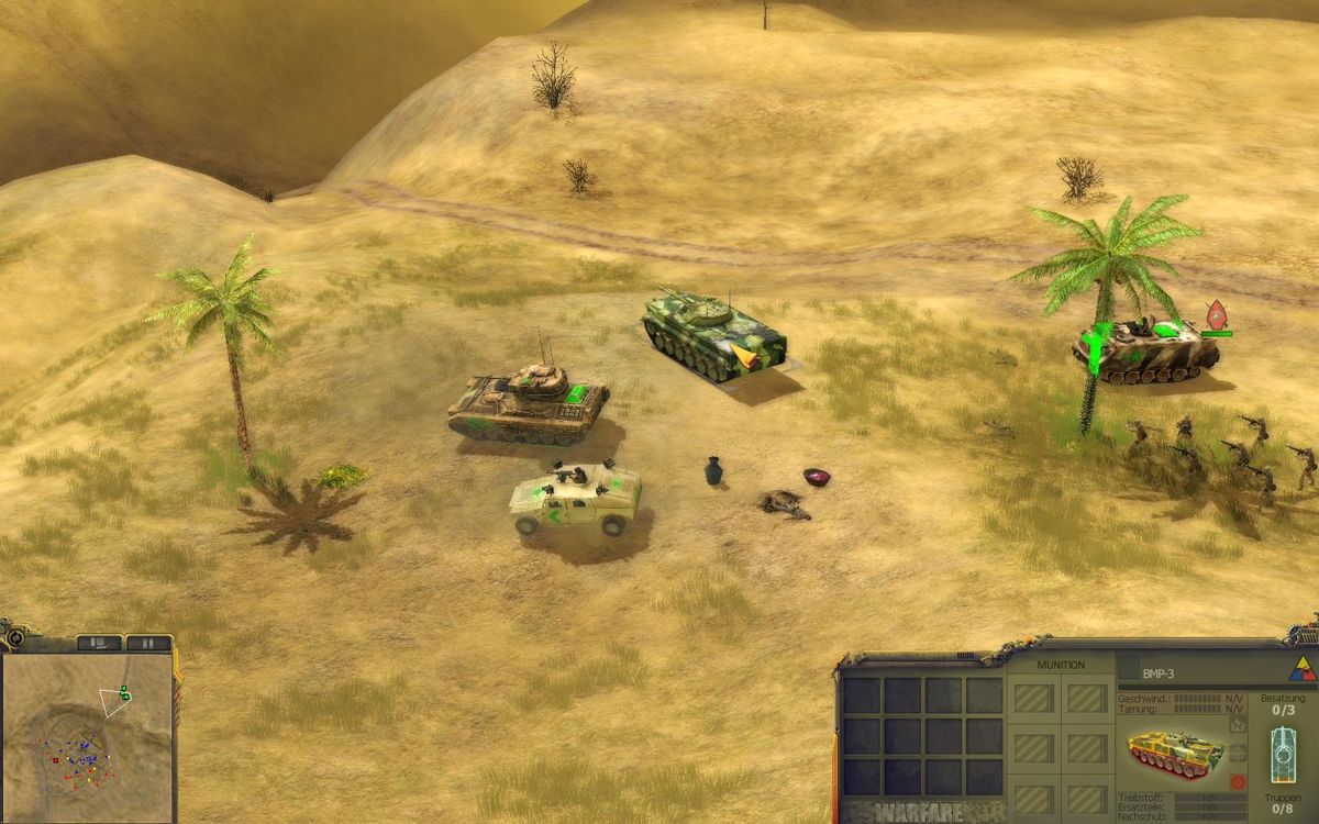 Screenshot of Warfare (Windows, 2008) - MobyGames