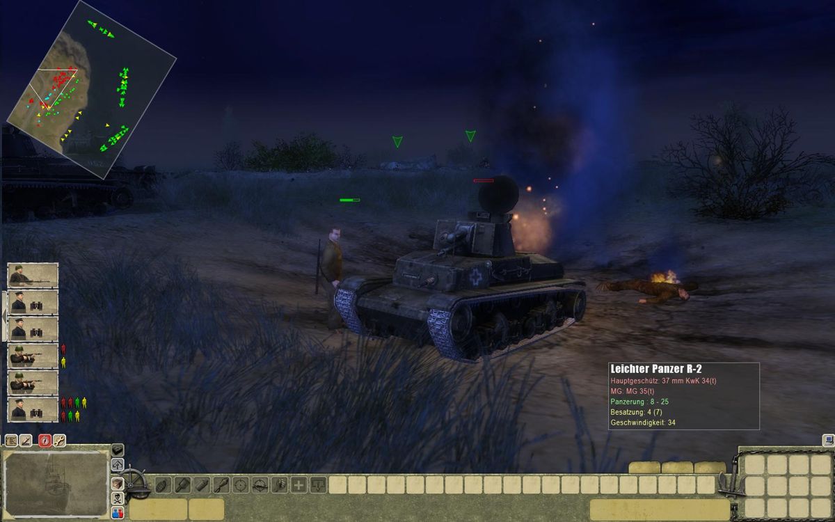 Men of War: Red Tide (Windows) screenshot: German Tank
