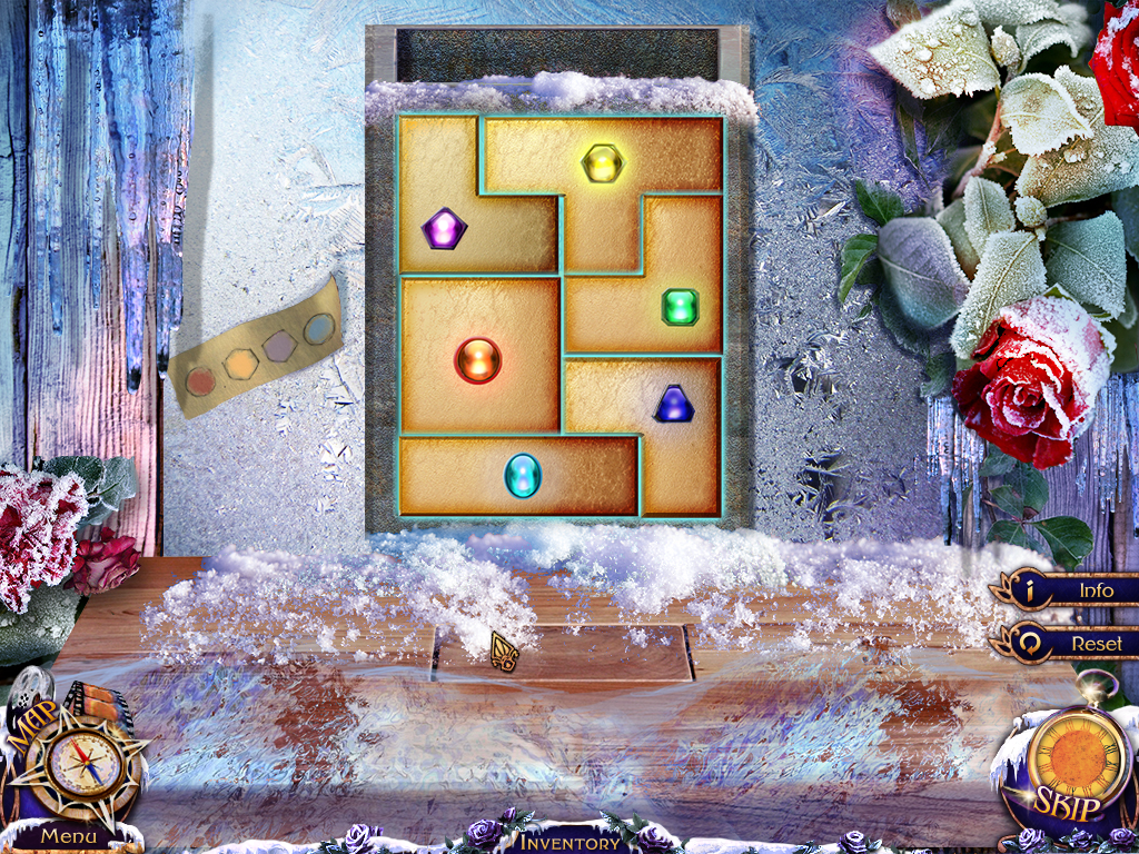 Mystery Trackers: Four Aces (Windows) screenshot: Puzzle solved