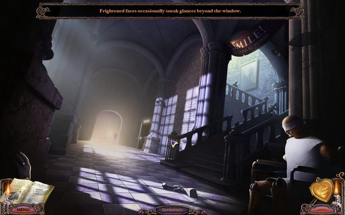 Mystery Case Files: Escape from Ravenhearst (Windows) screenshot: Inside the the asylum
