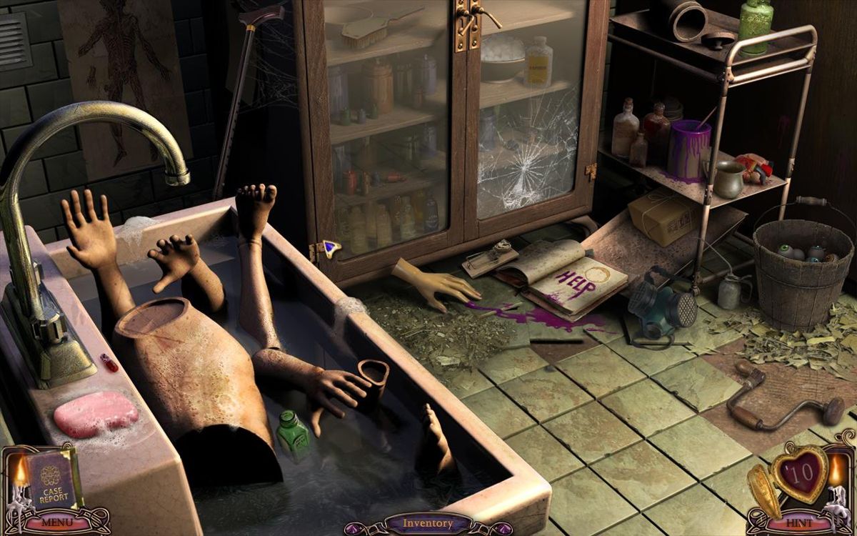 Mystery Case Files: Escape from Ravenhearst (Windows) screenshot: Changing objects morgue