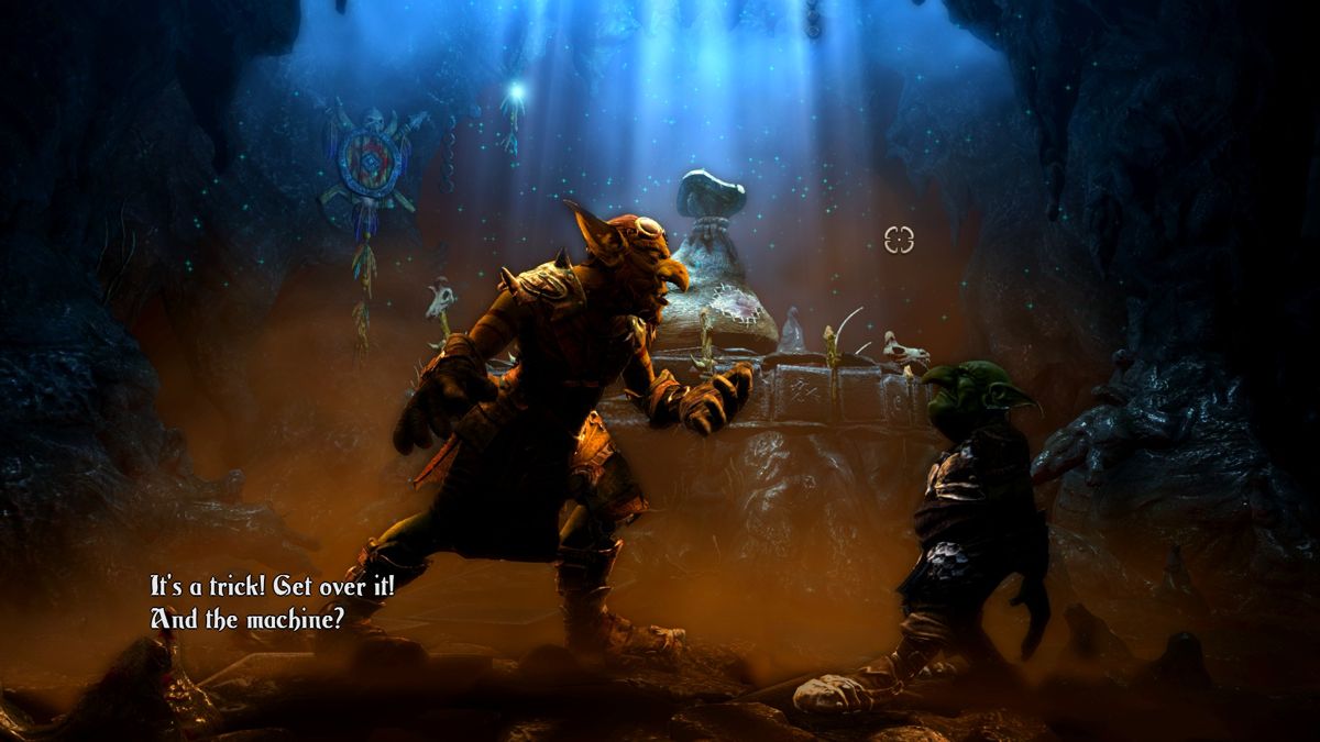 Trine 2: Goblin Menace (Windows) screenshot: The goblin menace.