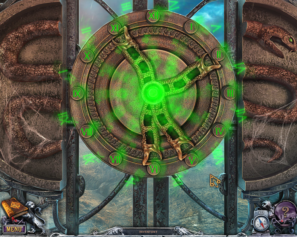 House of 1000 Doors: Serpent Flame (Windows) screenshot: Puzzle solved.