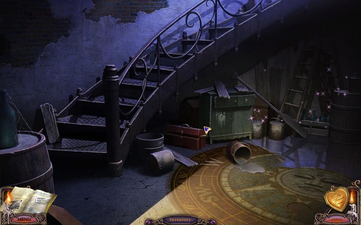 Mystery Case Files: Escape from Ravenhearst (Windows) screenshot: Inside at the base of the lighthouse