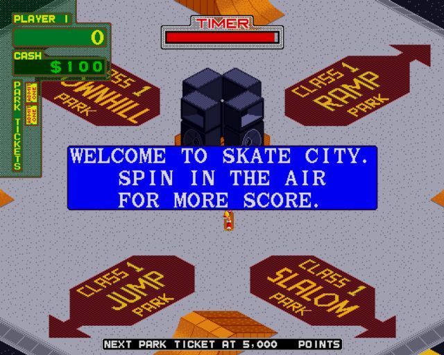 Midway Arcade Treasures (PlayStation 2) screenshot: 720: This is the start of the easy level. The graphics here are much better than the Spectrum, Amstrad, and other versions of the game