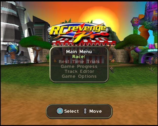 Screenshot of RC Revenge Pro (PlayStation 2, 2000) - MobyGames