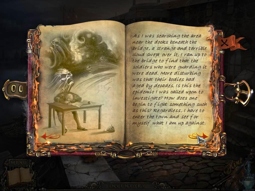 Maestro: Music of Death (Windows) screenshot: Review the journal