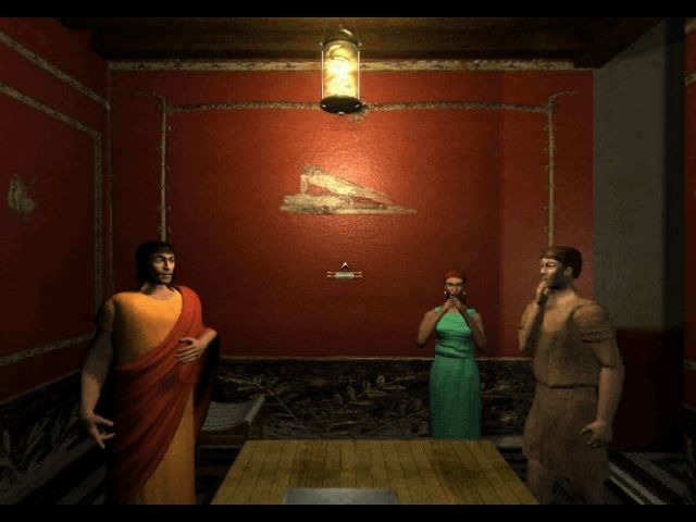 TimeScape: Journey to Pompeii (Windows) screenshot: Meeting