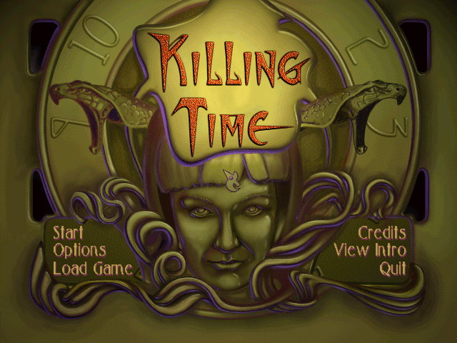 Killing Time (Windows) screenshot: Main menu