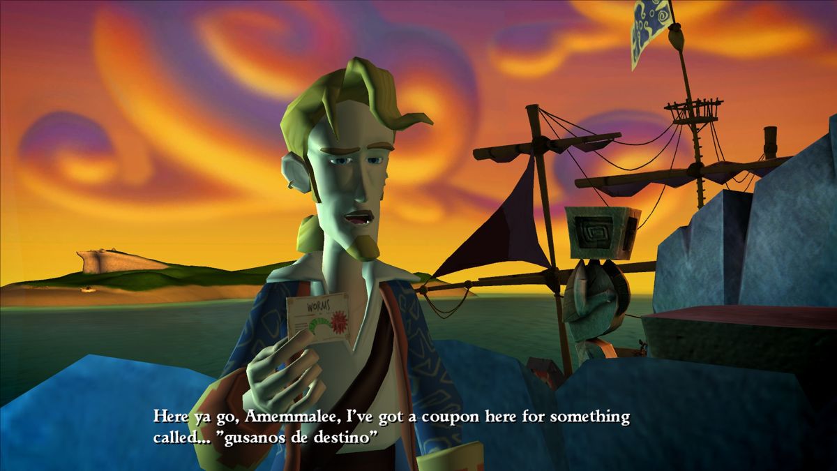 Screenshot of Tales of Monkey Island: Chapter 2 - The Siege of Spinner ...