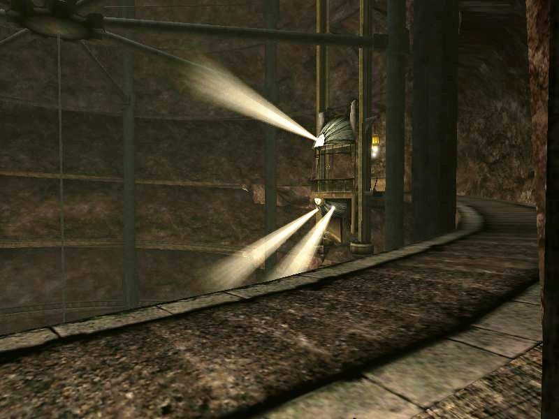 Myst V: End of Ages (Macintosh) screenshot: Tram lower level