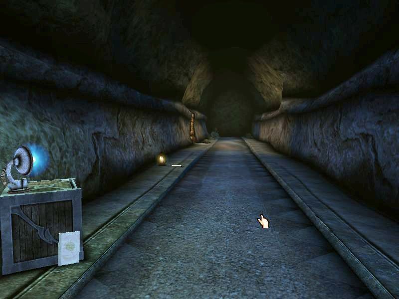 Myst V: End of Ages (Macintosh) screenshot: Tunnels of the D'ni