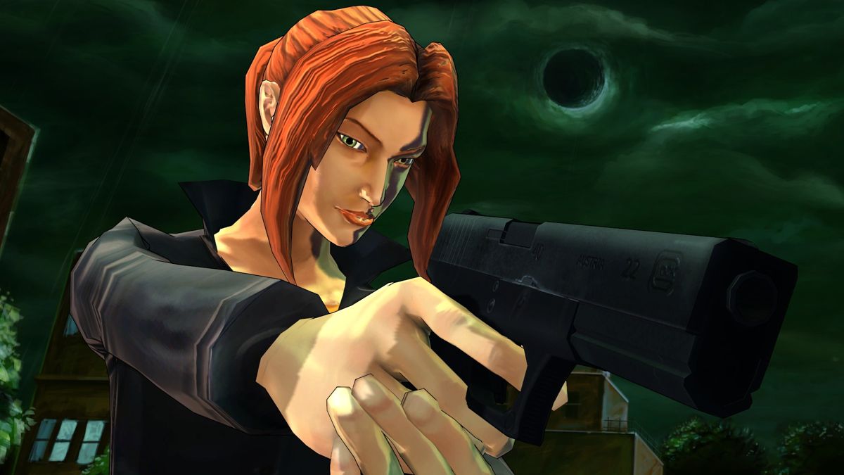 Cognition: An Erica Reed Thriller - Episode 1: The Hangman (Windows) screenshot: Erica Reed, the protagonist.