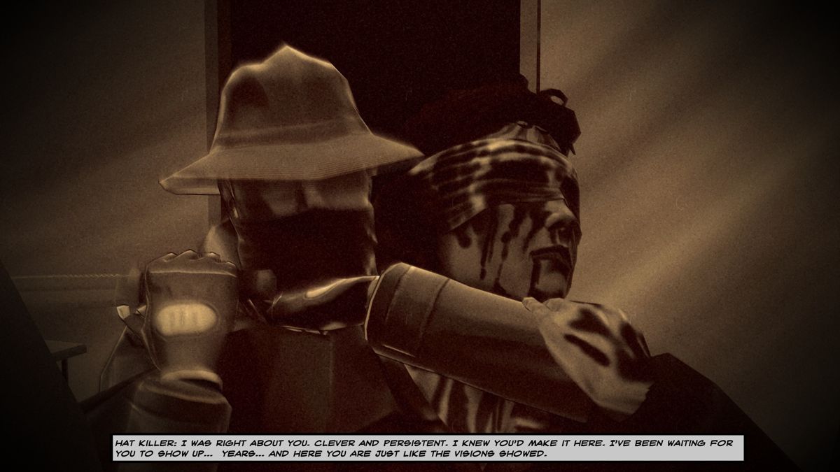Cognition: An Erica Reed Thriller - Episode 3: The Oracle (Windows) screenshot: The vision of a killer.