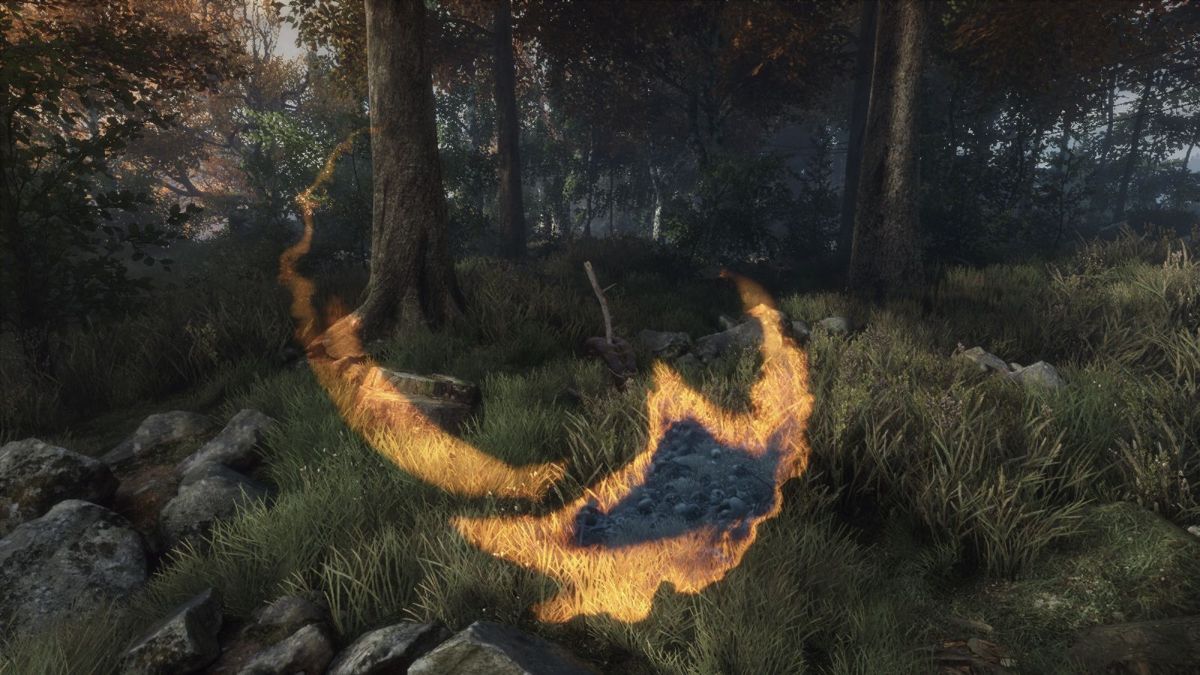 The Vanishing of Ethan Carter (Windows) screenshot: It's a trap!