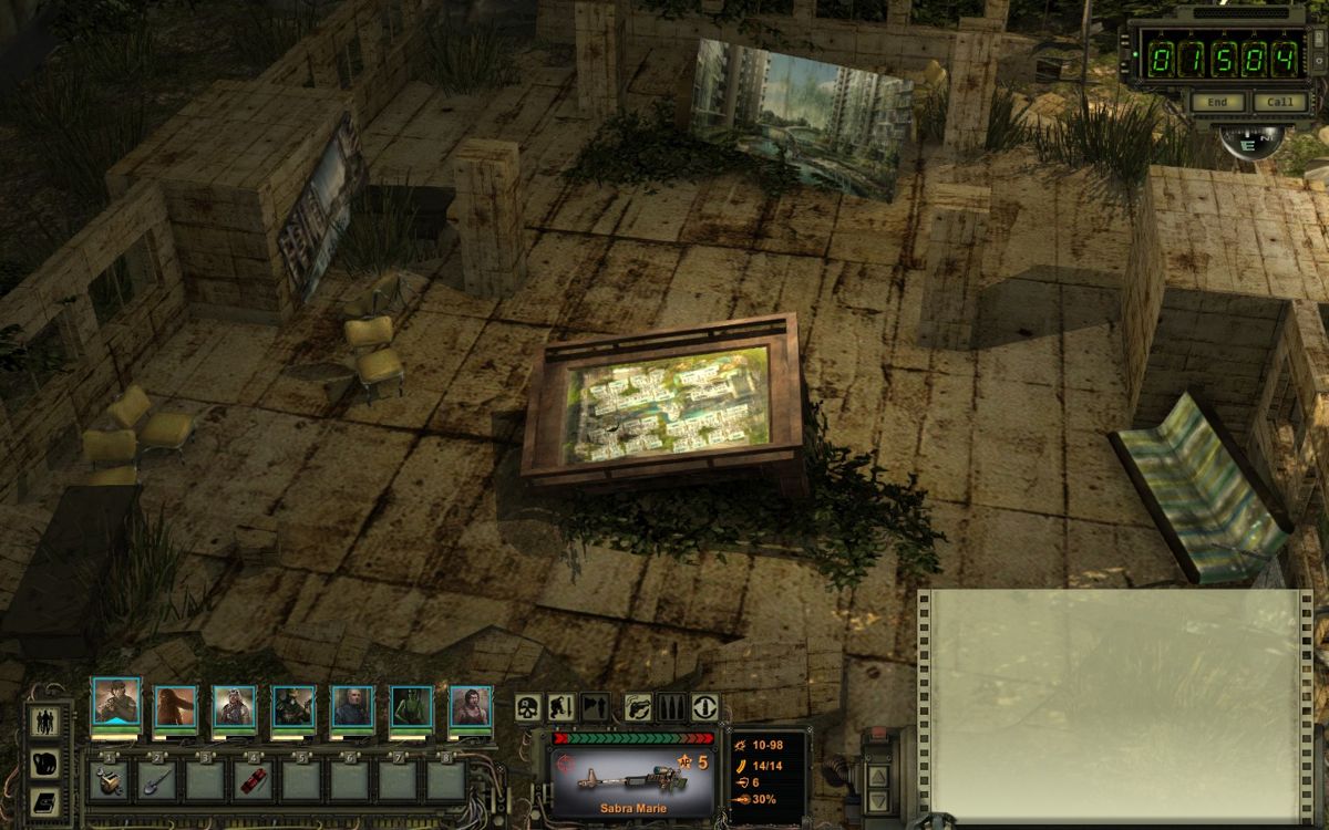 Wasteland 2 (Windows) screenshot: A peaceful place.