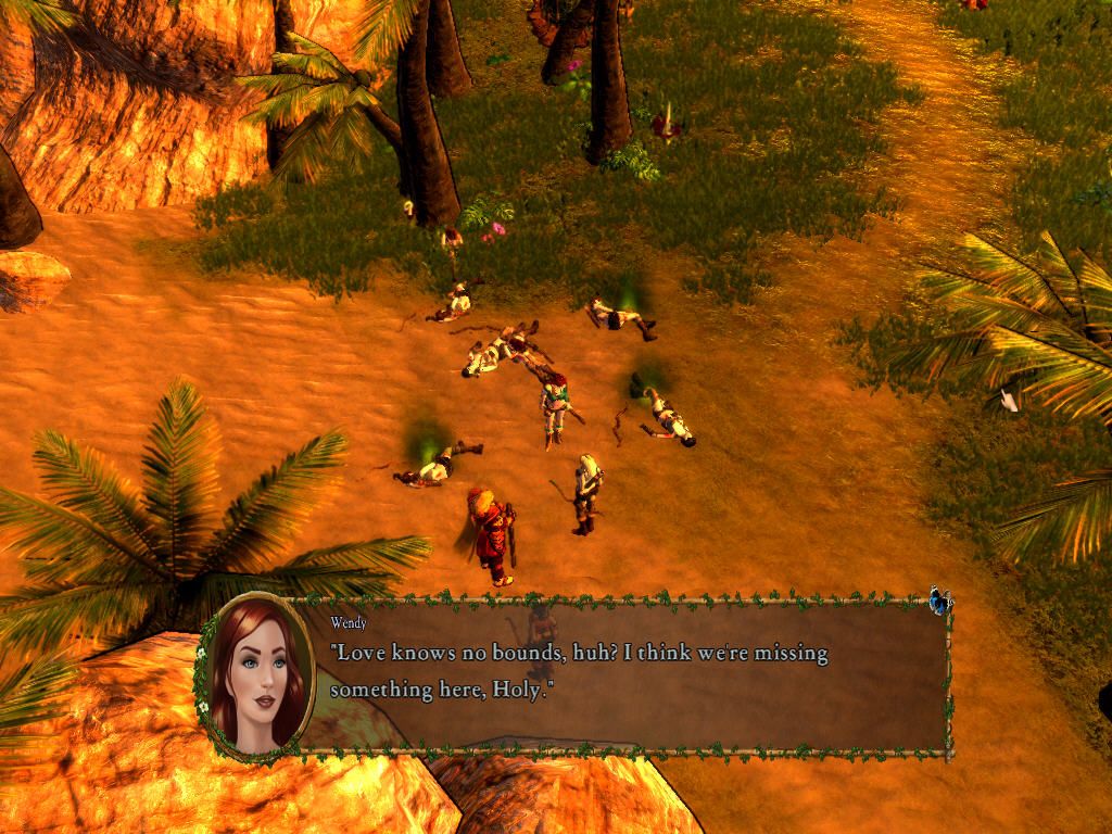 Holy Avatar vs. Maidens of the Dead (Windows) screenshot: Dead maidens